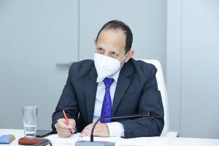Beynəlxalq Valyuta Fondunun nümayəndə  heyəti ilə görüş olub