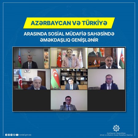 Azərbaycan və Türkiyə arasında sosial müdafiə sahəsində əməkdaşlıq genişlənir