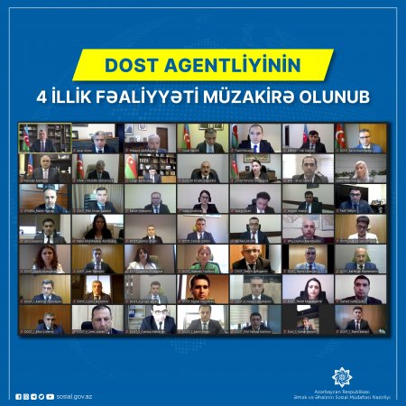 DOST Agentliyinin 4 illik fəaliyyəti müzakirə olunub