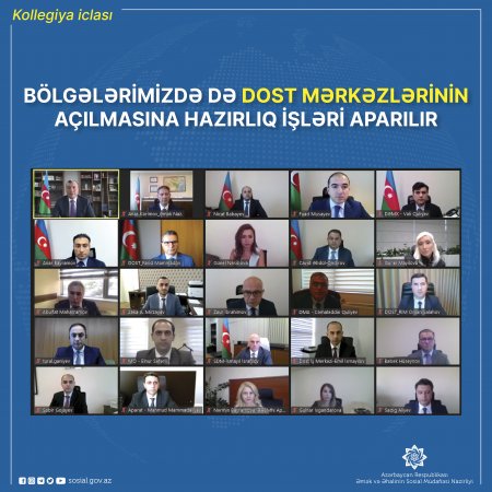 Bölgələrimizdə də DOST mərkəzlərinin açılmasına hazırlıq işləri aparılır