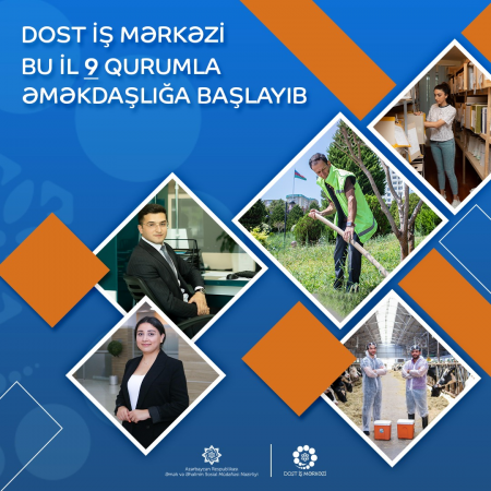 DOST İş Mərkəzi bu il daha 9 qurumla birgə layihələrə başlayıb