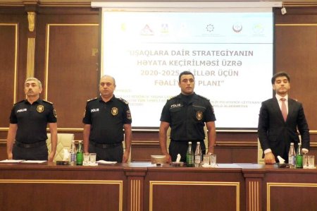 Bakı şəhər Baş Polis İdarəsində uşaqlarla bağlı qarşıda duran vəzifələr müzakirə edilib