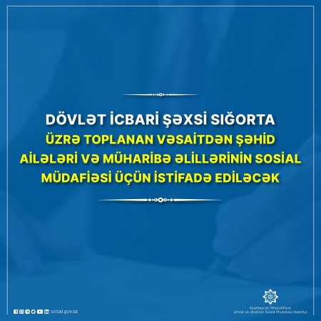 Yeni Qaydaya əsasən sığorta vəsaitindən necə istifadə olunacaq?