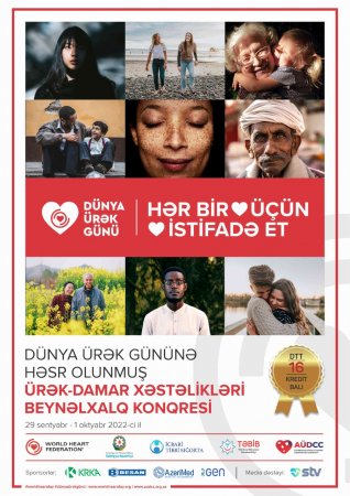 Azərbaycan Ürək və Damar Cərrahiyyəsi Cəmiyyəti “Dünya Ürək Günü”nü silsilə tədbirlərlə qeyd edəcək