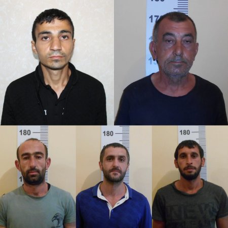 Ağdaşda narkotik və oğurluq cinayətlərinə görə 5 nəfər tutulub