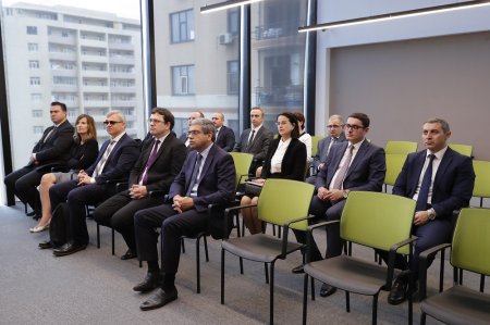 Moldovanın əmək və sosial müdafiə naziri Marçel Spatarın rəhbərlik etdiyi nümayəndə heyəti DOST Mərkəzində oldu