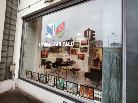 Helsinki Azərbaycan Evində tanınmış azərbaycanlı rəssamın sərgisi təşkil edilib