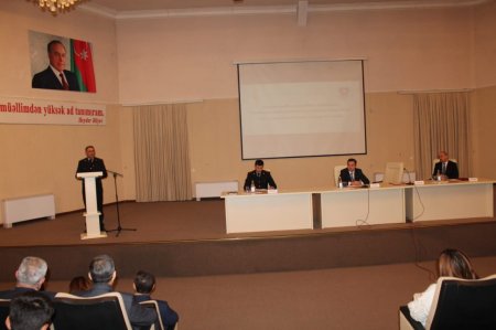 Polis Akademiyasının təşkilatçılığı ilə İsmayıllıda məktəblilərlə görüş keçirilib