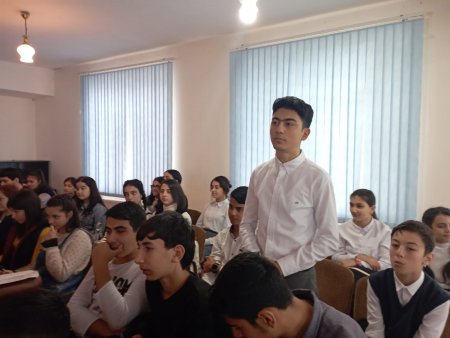 Şirvan şəhəri S.Hüseynov adına 1 saylı tam orta məktəbdə “Narkomaniyaya yox deyək!” mövzusunda maarifləndirici tədbir keçirilib