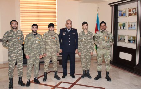 Lənkəran Şəhər Rayon Polis Şöbəsində Zəfər Günü ilə əlaqədar tədbir təşkil edilib