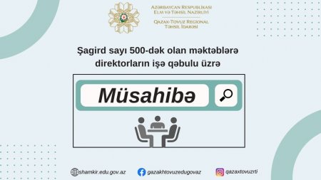 Direktorların işə qəbulu müsabiqəsinin müsahibə mərhələsi keçiriləcək