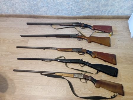 Şirvan Şəhər Polis Şöbəsinin əməkdaşları tərəfindən qanunsuz saxlanılan odlu silahların könüllü olaraq təhvil verilməsi