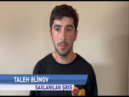 Şəkidə bostan bitkilərinin arasında çətənə kolu yetişdirən şəxs saxlanılıb