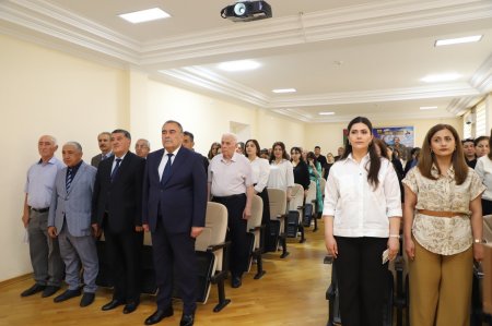 Bitki Mühafizə və Texniki Bitkilər Elmi-Tədqiqat İnstitutunda 15 İyun – Milli Qurtuluş Gününə həsr olunmuş tədbir keçirilib
